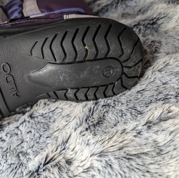Aldo Under Knee Purple Winter Apres ski boots, Size 8, barely worn, slip on - Picture 13 of 13